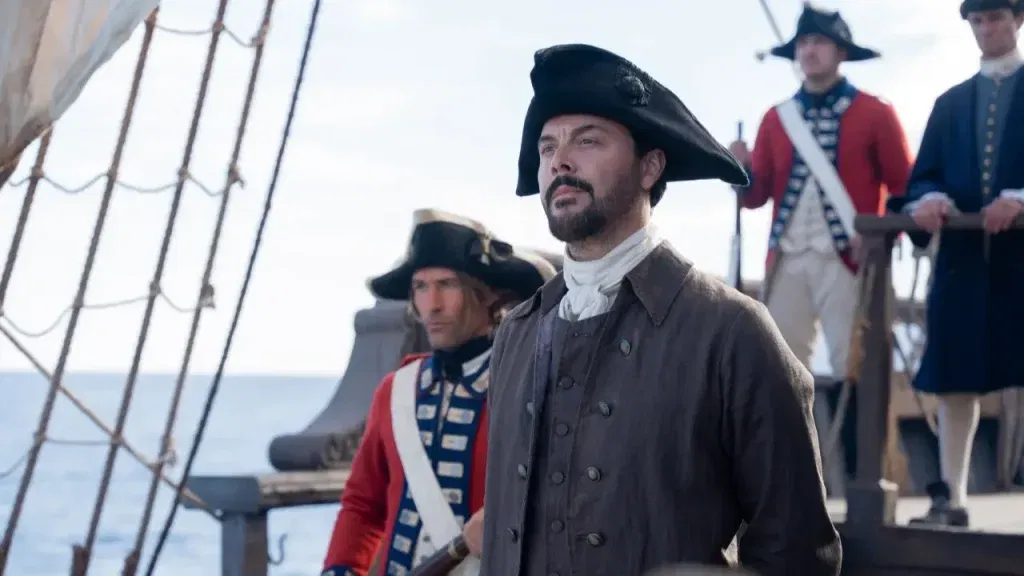 Treasure Island Episode 3 Officially Kills Off Its First Major Character 2 Jack Huston as Aaron Graham in Treasure Island