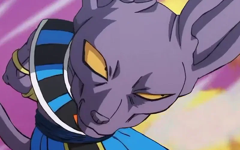 Beerus from Dragon Ball Super Episode 2