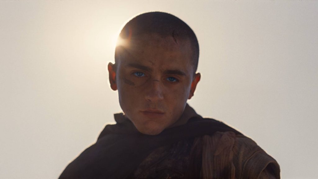 Timothee Chalamet as Paul Atreides