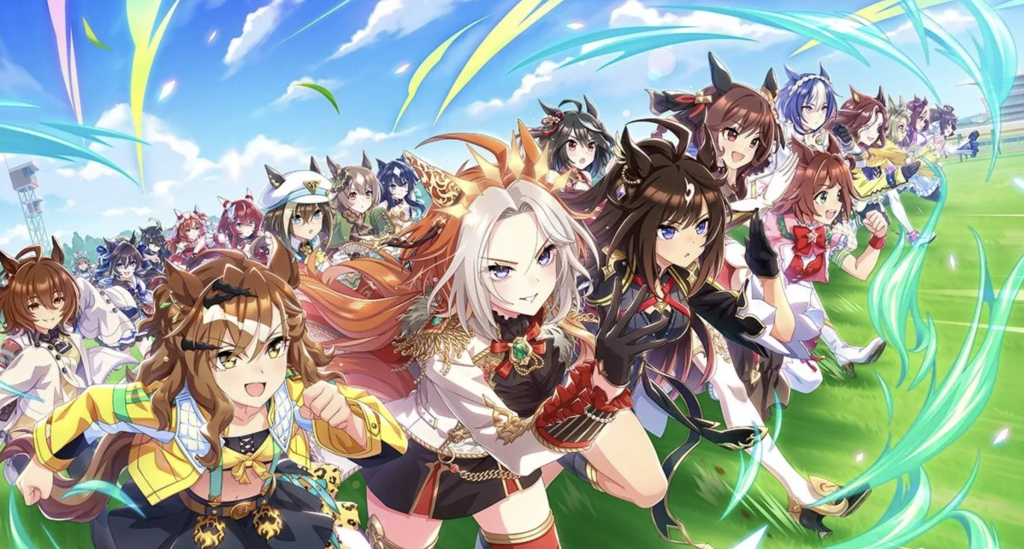  Pretty Derby, specifically the 3rd-anniversary key visual released by Cygames in February 2024.