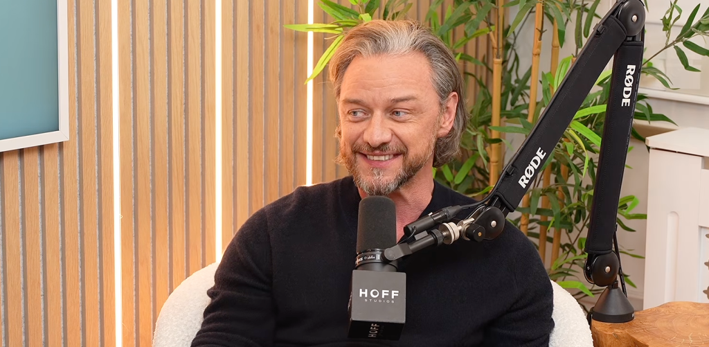 James McAvoy in a podcast