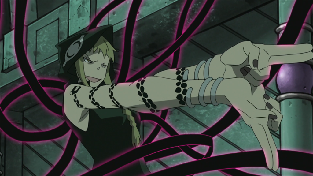 Medusa Gorgon, a major antagonist from the anime series Soul Eater.