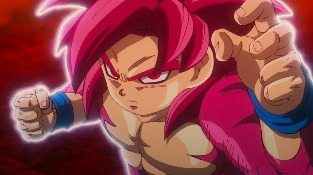a still from the dragon ball daima anime series