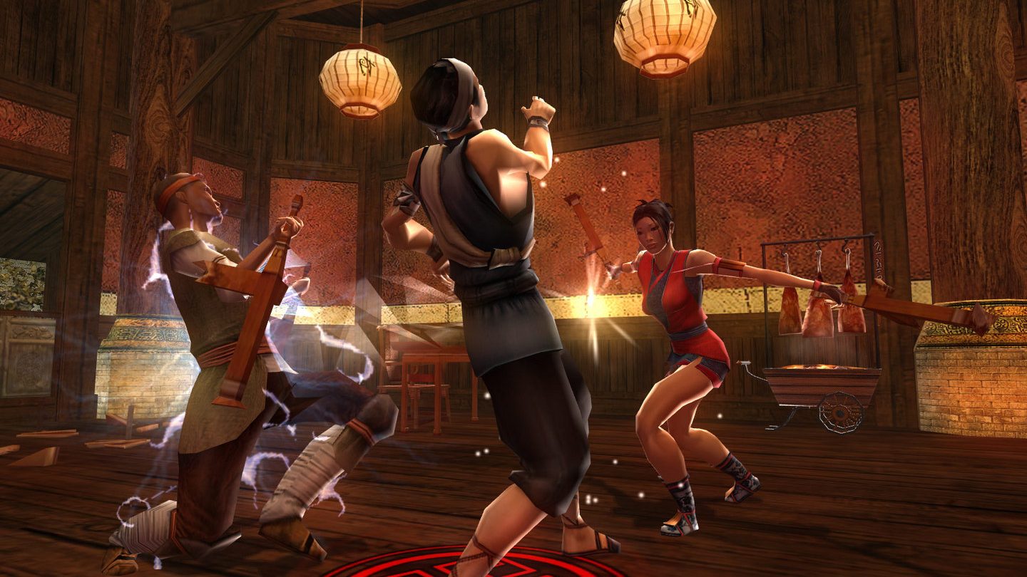 screengrab from jade empire 