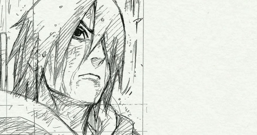 a still from the Naruto: Shadow Rising manga trailer